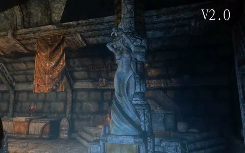 Skyrim - статуи / Stunning Statues of Skyrim