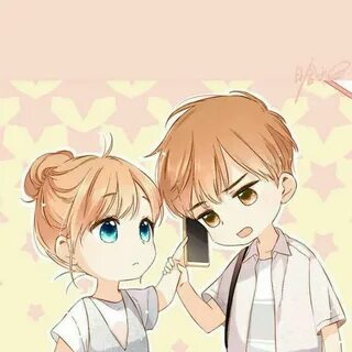 Cherry Blossom Anime chibi, Anime love couple, Kawaii anime