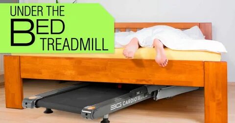 3G Cardio 80i Fold Flat Treadmill is only Under the Bed Trea