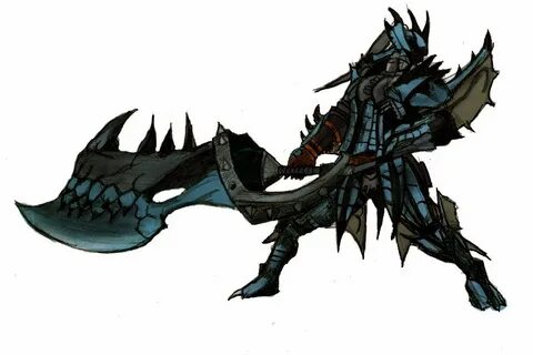 Azure Rathalos Armor Monster hunter art, Monster hunter rath