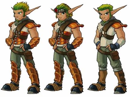 Jak Armor Concepts - Characters & Art - Jak 3 Jak & daxter, 