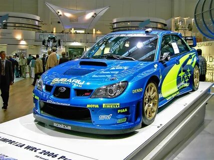 La Subaru impreza wrc 2006, comme celle que vous avez crashé