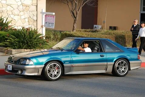 FORD MUSTANG GT FOXBODY with 10TH ANNIVERSARY SVT COBRA WH. 