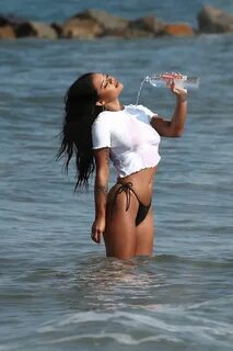 MARIA GOMEZ for 138 Water Photoshoot at a Beach in Malibu 10