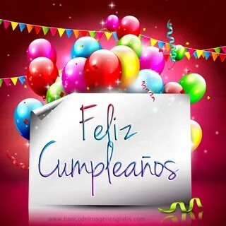 Felicitaciones De Cumpleaños Con Globos - Zestac Online