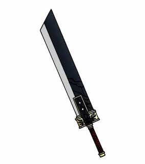 Buster Sword Png - Transparent Buster Sword Drawing Transpar