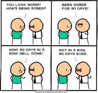 Cyanide & Happiness :: alcohol :: sober :: comics (funny com