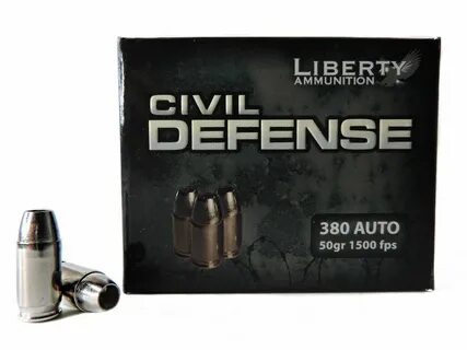 Ammunition - Liberty .380 Auto Civil Defense Ammunition. cla