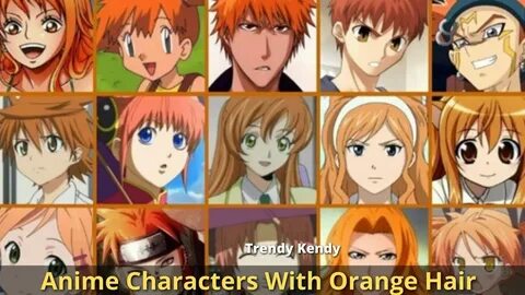 Anime Characters With Orange Hair: List of Orange Haired Ani