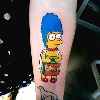 80 Lovely and Inspiring Simpsons Tattoos Simpsons tattoo, Si