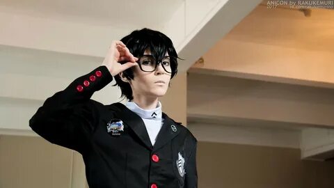 Akira Kurusu cosplay SMT:Persona 5 Amino