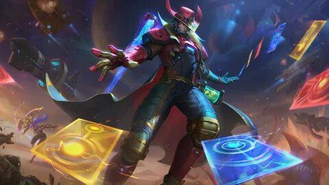 Odyssey Twisted Fate - League of Legends Splash Art on Behan