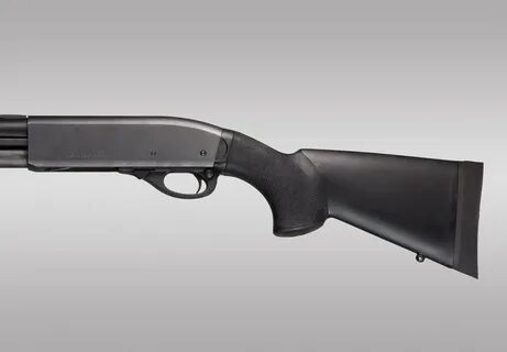 Remington 870 20 Gauge: Black OverMolded Shotgun Stock Kit w