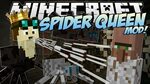 Minecraft SPIDER QUEEN MOD! (Rule Over a Spider Army!) Mod S