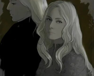 Lucius and Narcissa Malfoy Harry potter fan art, Harry potte
