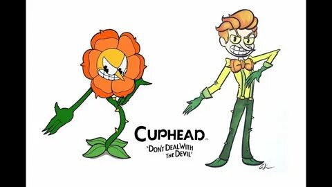 Cuphead Bosses as Humans - YouTube