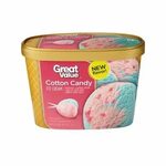 Great Value Cotton Candy Ice Cream Sandwich