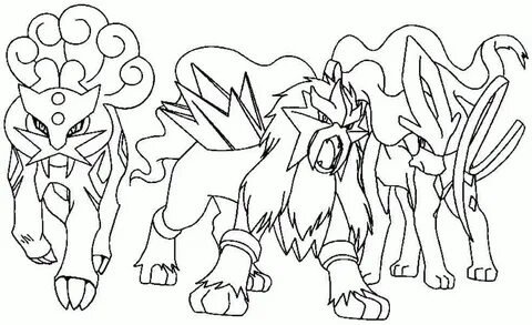 Legendary Pokemon Coloring Pages - Coloring Pages For Kids A