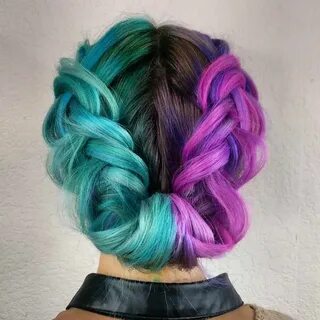 20 Blue and Purple Hair Ideas Bold hair color, Bright hair, 