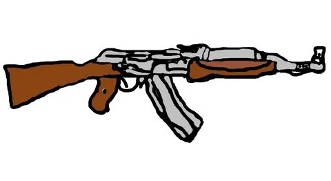 Ak 47 Drawing - ClipArt Best