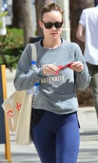 OLIVIA WILDE Heading to a Gym in Los Angeles 02/27/2018 - Ha