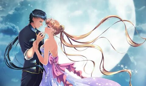 Seiya and Usagi Sailor moon stars, Marinero manga luna, Seiy