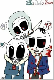 Killer x Dust x Horror Undertale Rus Amino