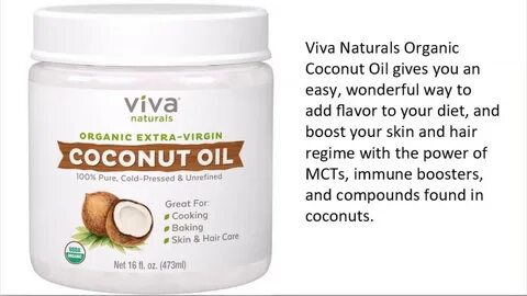 Viva Naturals Organic Extra Virgin Coconut Oil - YouTube
