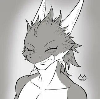 Moire у Твіттері: "Smile! #dragon #furry.