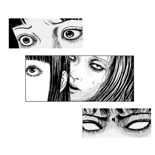 junjiito junji ito egirl sticker by @slxckfangs