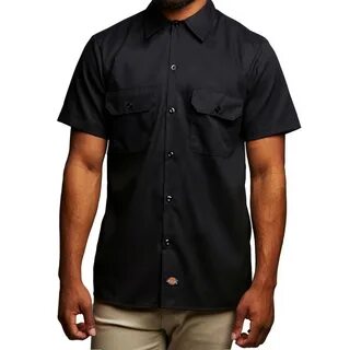 dickies slim fit short sleeve work shirt cheap online