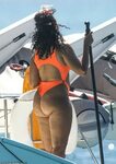 Angela Simmons shows off her bikini body as she continues he
