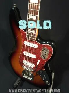 Squier Fender Vintage Modified Bass VI in immaculate conditi