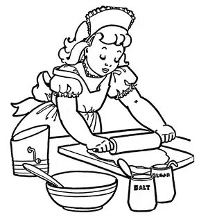 Bakery clipart black and white, Picture #249687 bakery clipa