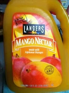 Langers Mango Nectar - Photo