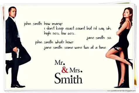 Quotes From Mr And Mrs Smith. QuotesGram