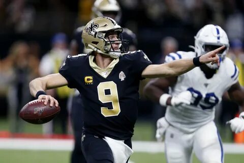 Brees sets NFL all-time TD mark as Saints crush Colts 34-7 -
