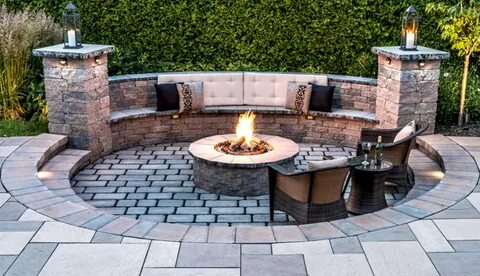 20+ DIY Outdoor Fire Pit Design For Winter Season Ideas That