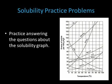 Solubility Curve Practice Worksheet Answers : Solubility Pra