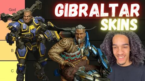 Apex Legends Tier List GIBRALTAR Skins - YouTube