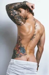 Татуировки на мужском теле (59 фото)