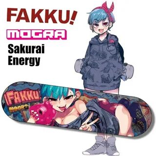 FAKKU x MOGRA x SAKURAI ENERGY Skateboard MyFigureCollection