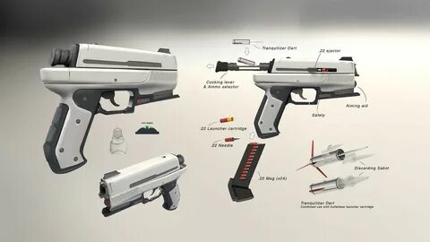 ArtStation - Style exploration - Guns