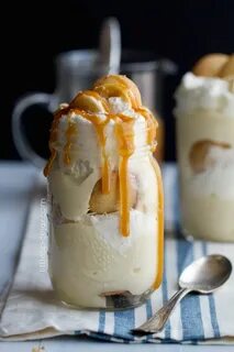 Banana Pudding with Salted Caramel Sauce Recipe Little Spice