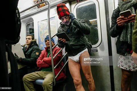 No Pants Subway Ride Photos and Premium High Res Pictures - 