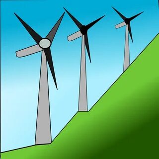 Wind Turbine - Clip Art Library