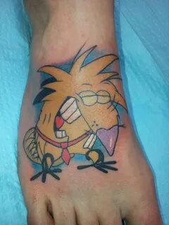 Angry Beavers Norbert tattoo by Rob Levis Tattoos, Tattoo po