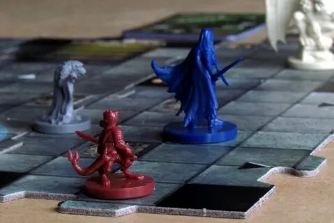 Dungeons & Dragons: Castle Ravenloft - rozehraná hra Deskove