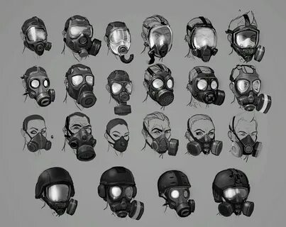 Mask Designs - Characters & Art - Resident Evil: Operation R