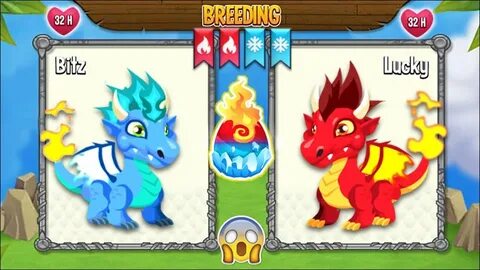 NEW BREEDING: Cool Fire Dragon & Flame Dragon DRAGON CITY 20